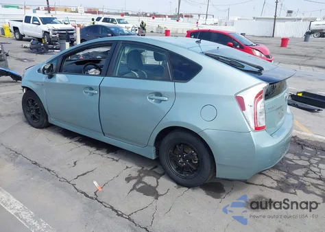 2014 Toyota Prius Two из США, поврежденный, VIN JTDKN3DUXE1836005